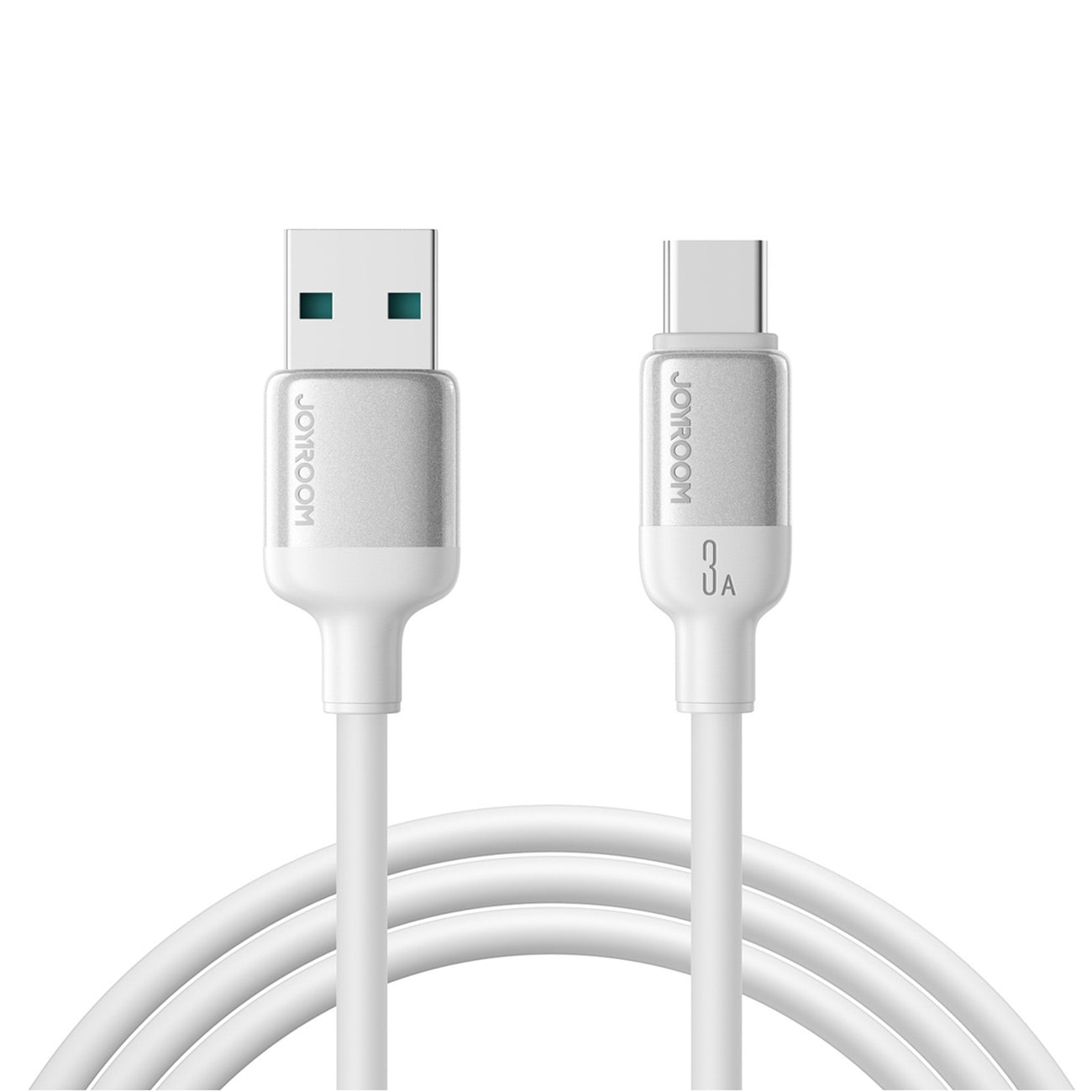 Joyroom S-A62 Lively Series 3A USB-A – USB-C-kabel 1,2 m – hvit