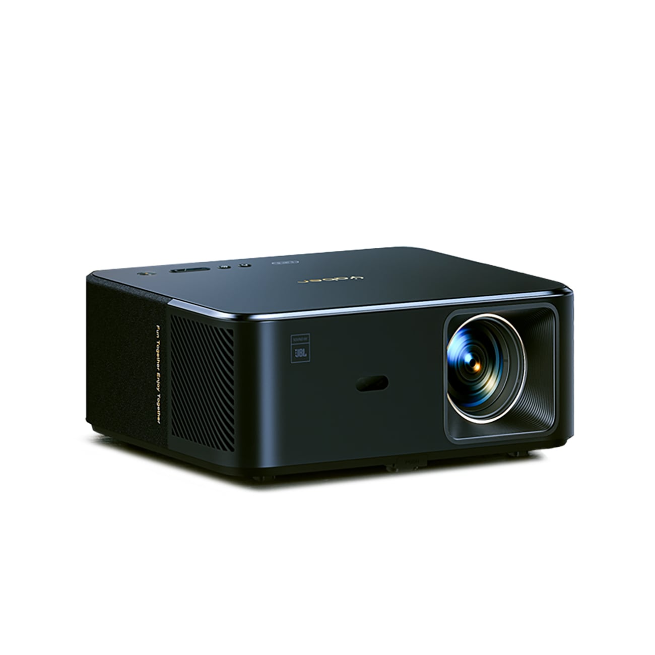Yaber K2s LCD Full HD 1080p multimedieprojektor med JBL-høyttalere – svart