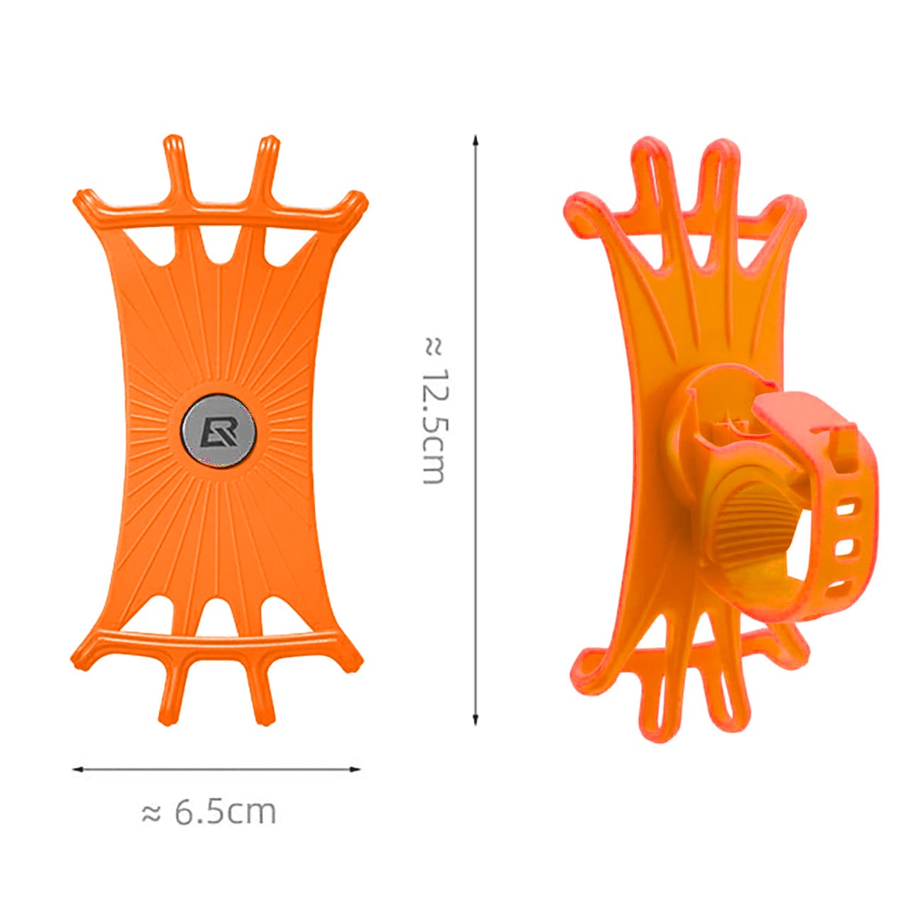 Rockbros LF436 telefonholder med styreklemme – oransje