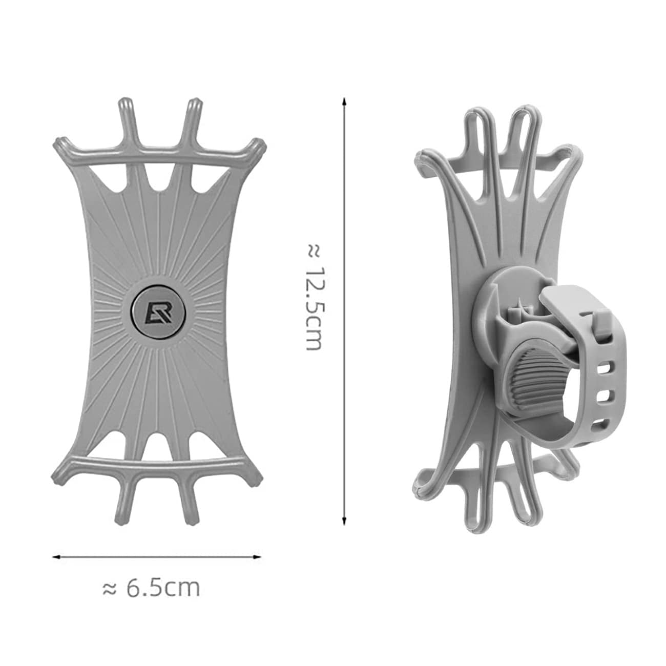 Rockbros LF436 telefonholder med styreklemme – grå