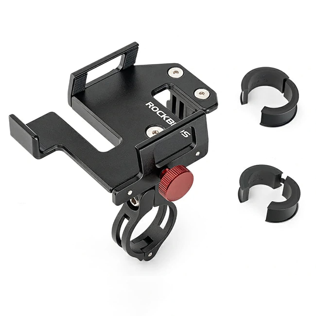 Rockbros 25210038101 telefonholder med klemme – svart