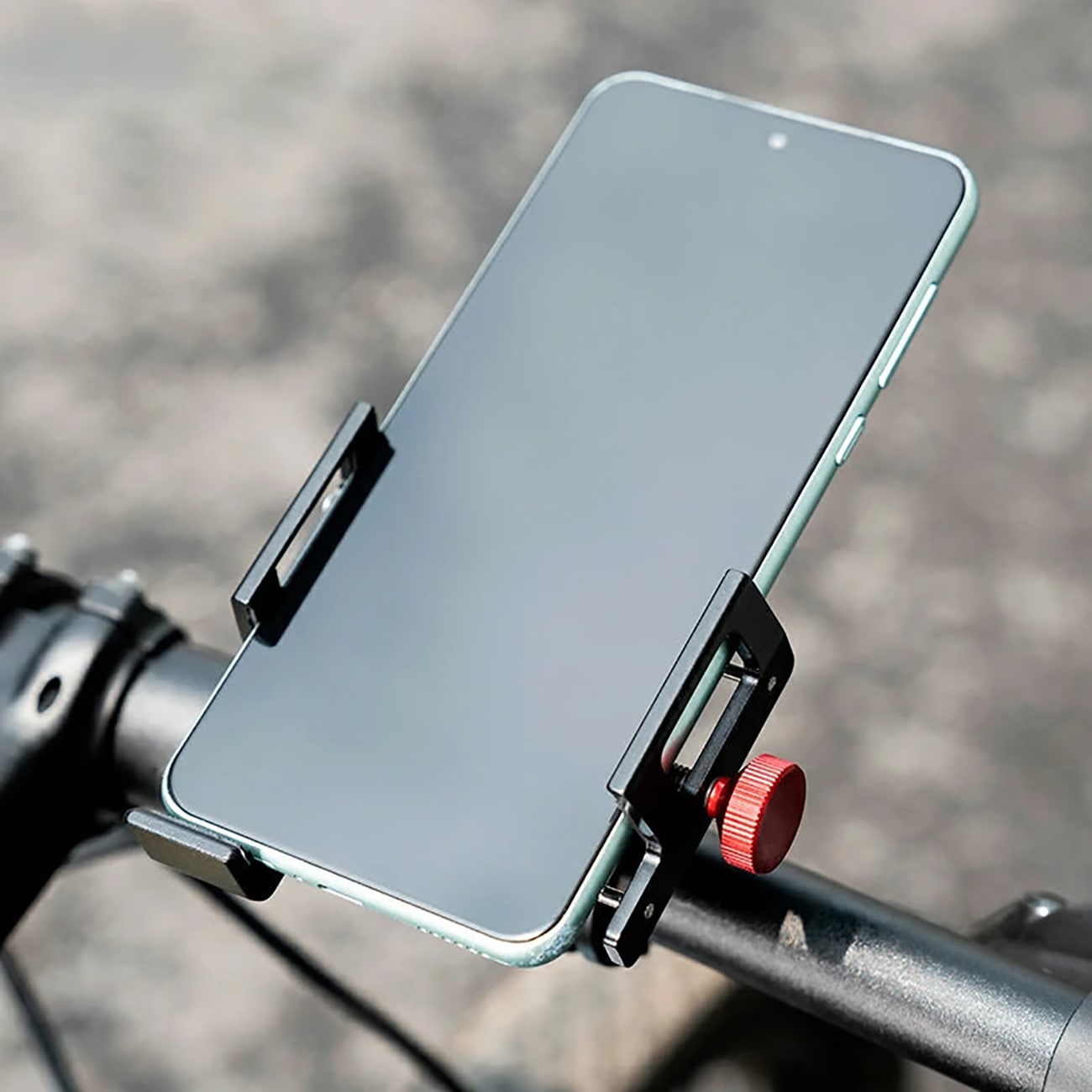 Rockbros 25210038101 telefonholder med klemme – svart