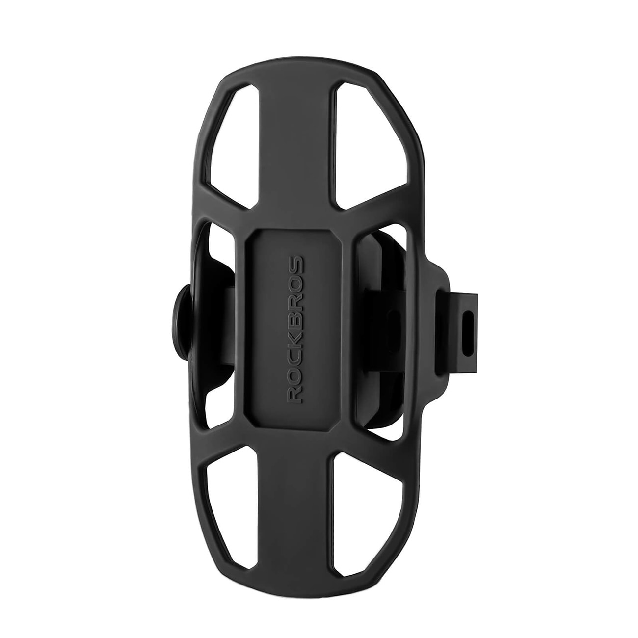 Rockbros 250015001 telefonholder med silikonklemme – svart