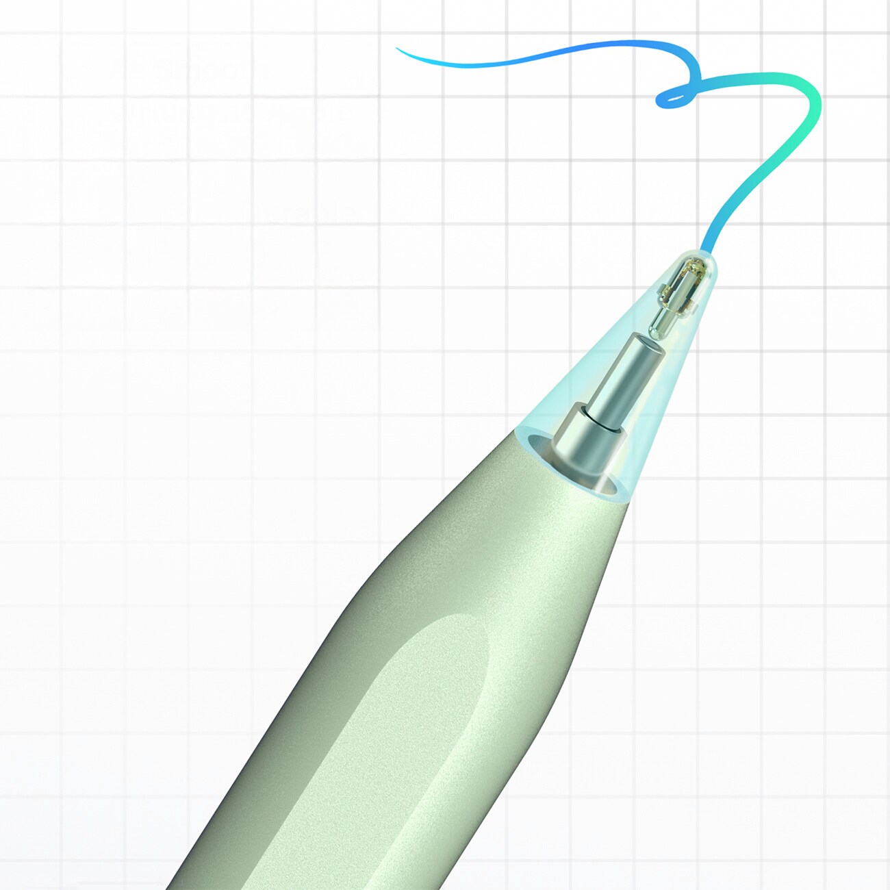 Metapen A8 aktiv stylus til iPad med USB-C – grønn