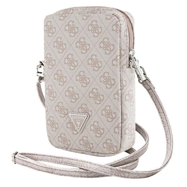 Guess Zip 4G Triangle-veske – rosa