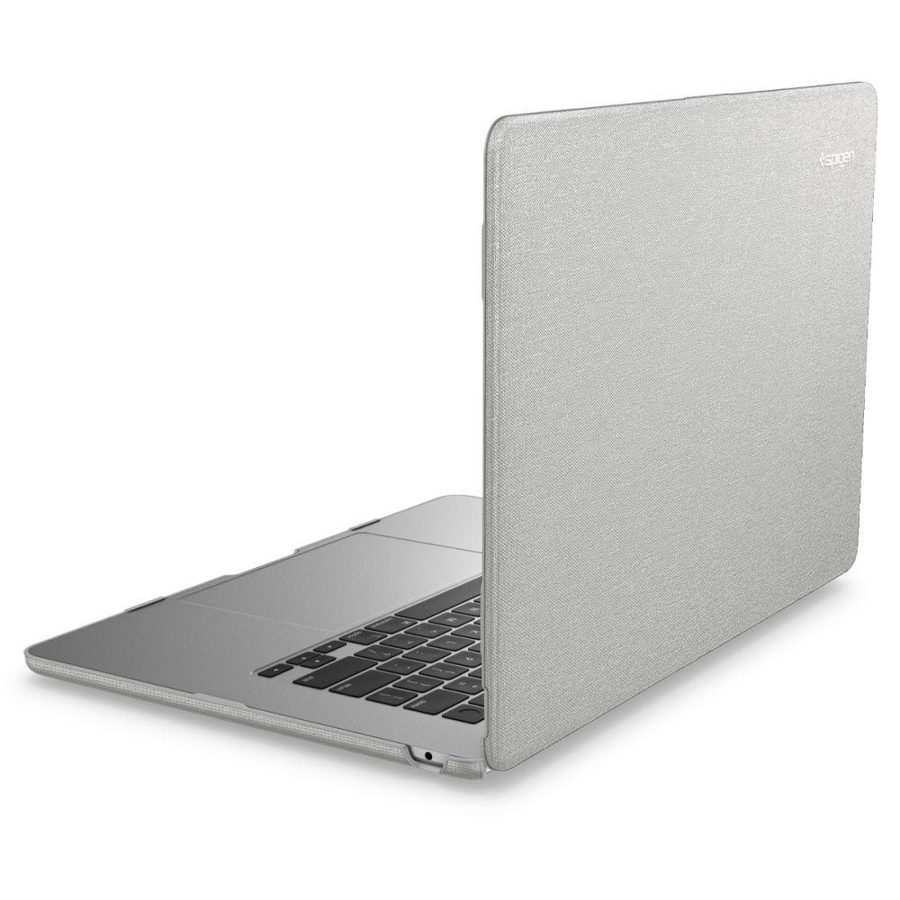 Spigen Urban Fit-etui til MacBook Air 15" 2023 / 2024 / 2025 / 2026 – Grå