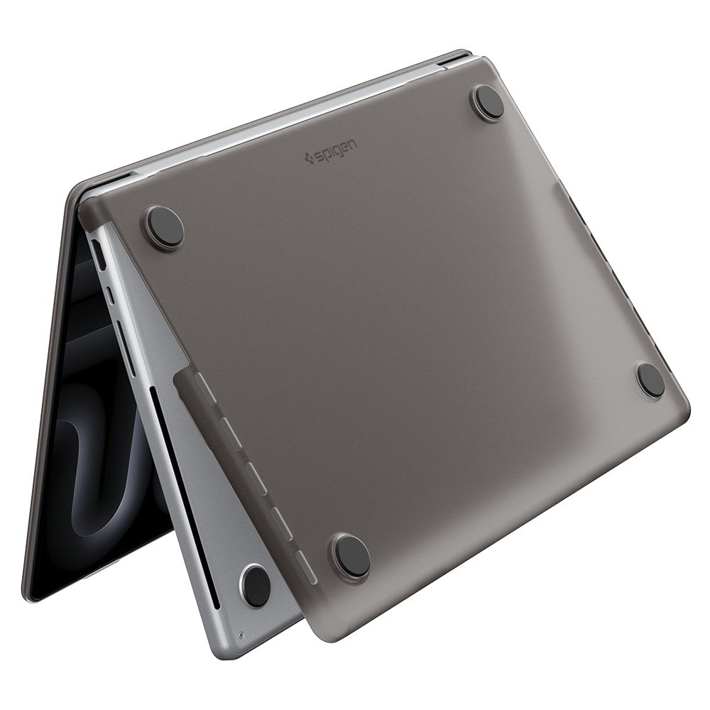 Spigen AirSkin-etui til MacBook Pro 16" 2021 / 2023 / 2024 / 2025 / 2026 – Halvgjennomsiktig