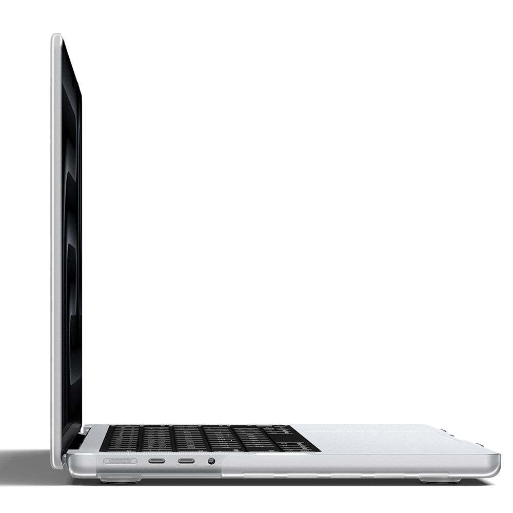Spigen AirSkin-etui til MacBook Pro 14" 2021 / 2023 / 2024 / 2025 / 2026 – Gjennomsiktig matt