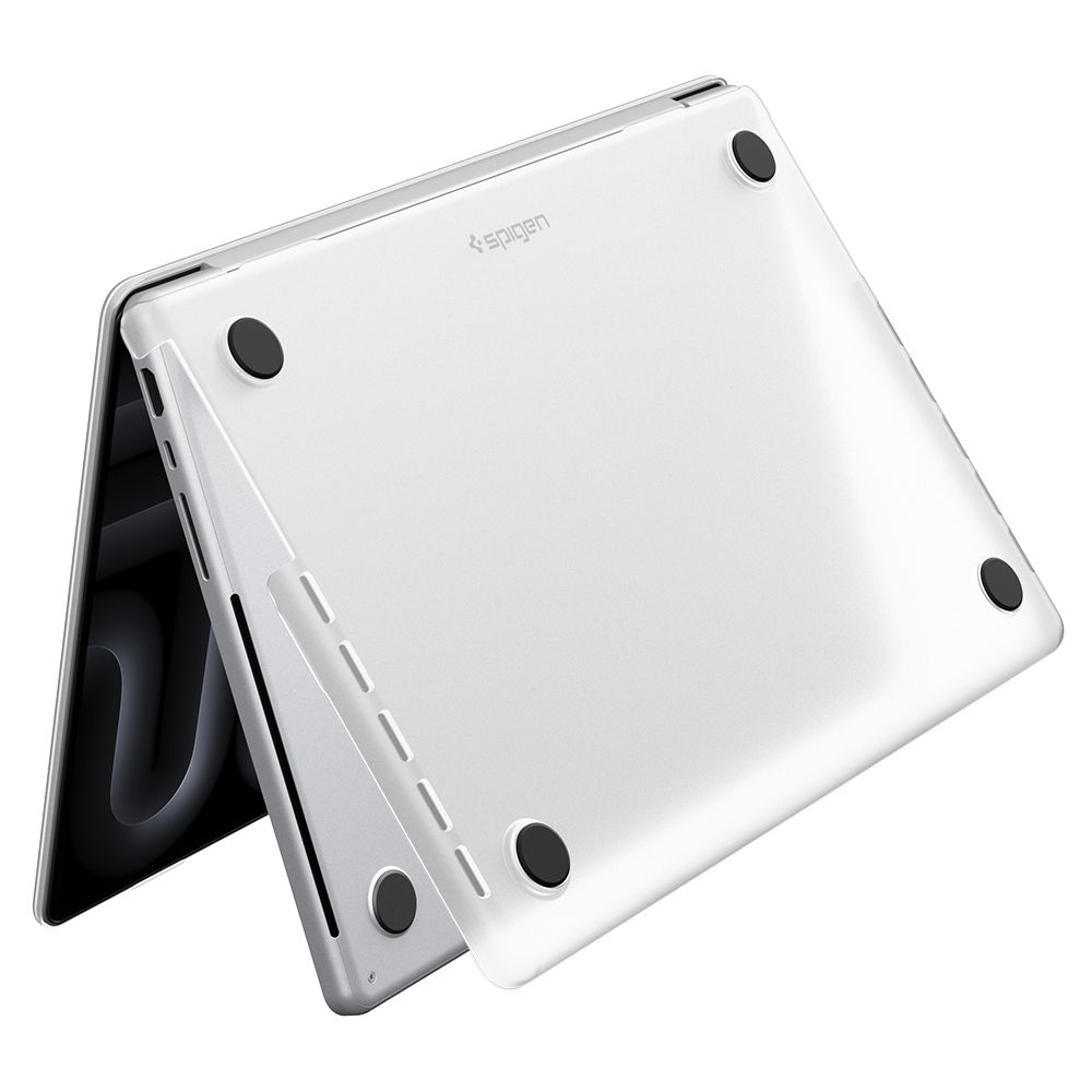 Spigen AirSkin-etui til MacBook Pro 14" 2021 / 2023 / 2024 / 2025 / 2026 – Gjennomsiktig matt