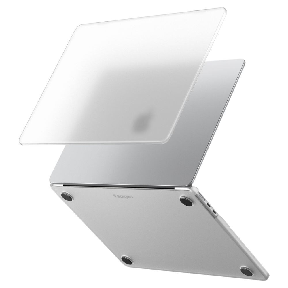 Spigen AirSkin-etui til MacBook Air 13" 2023–2024–2025–2026 – Gjennomsiktig