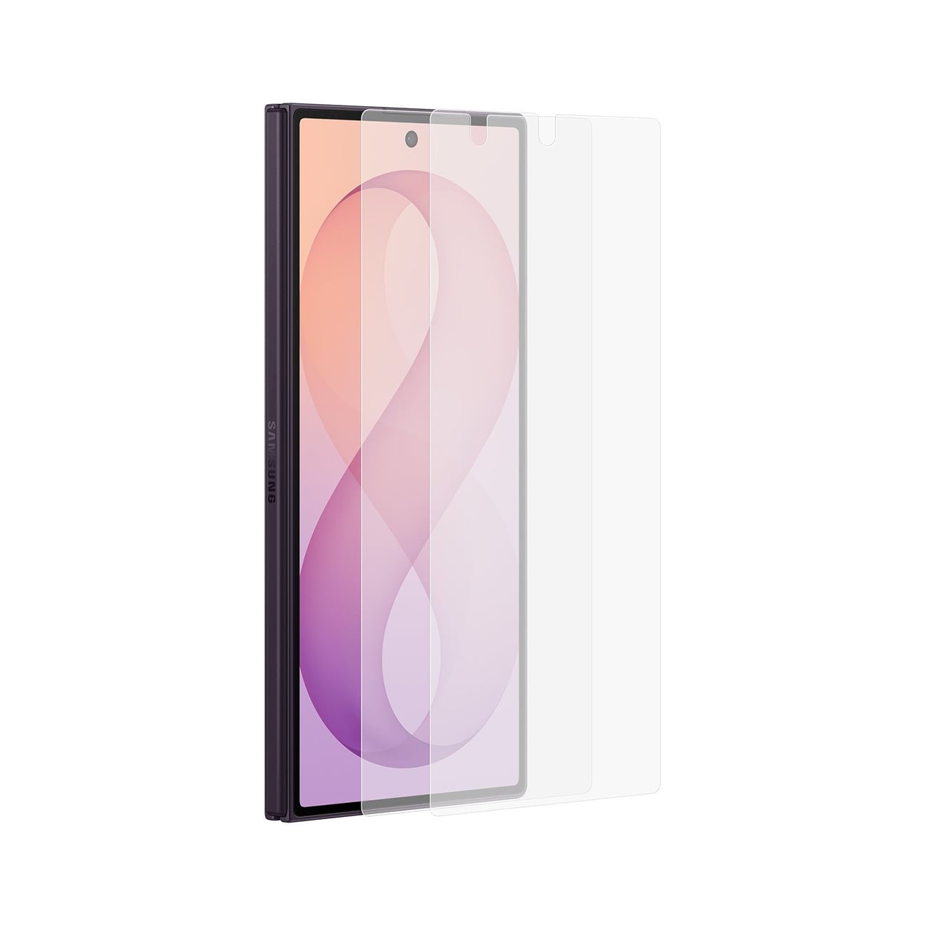 Samsung EF-UF976CTE antirefleksbeskyttelsesfilm til Samsung Galaxy Z Fold 8 Ultra – 2 stk.