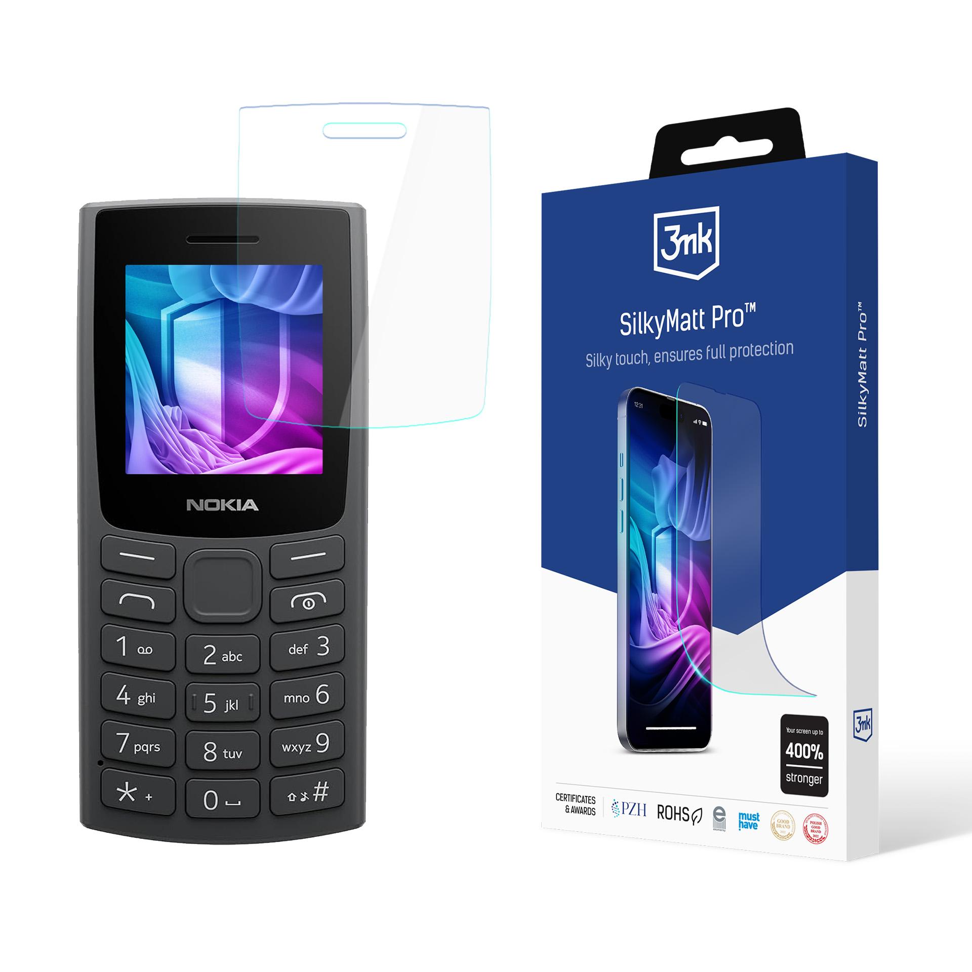 Matt folie 3mk SilkyMatt Pro™ til Nokia 105 (2023)
