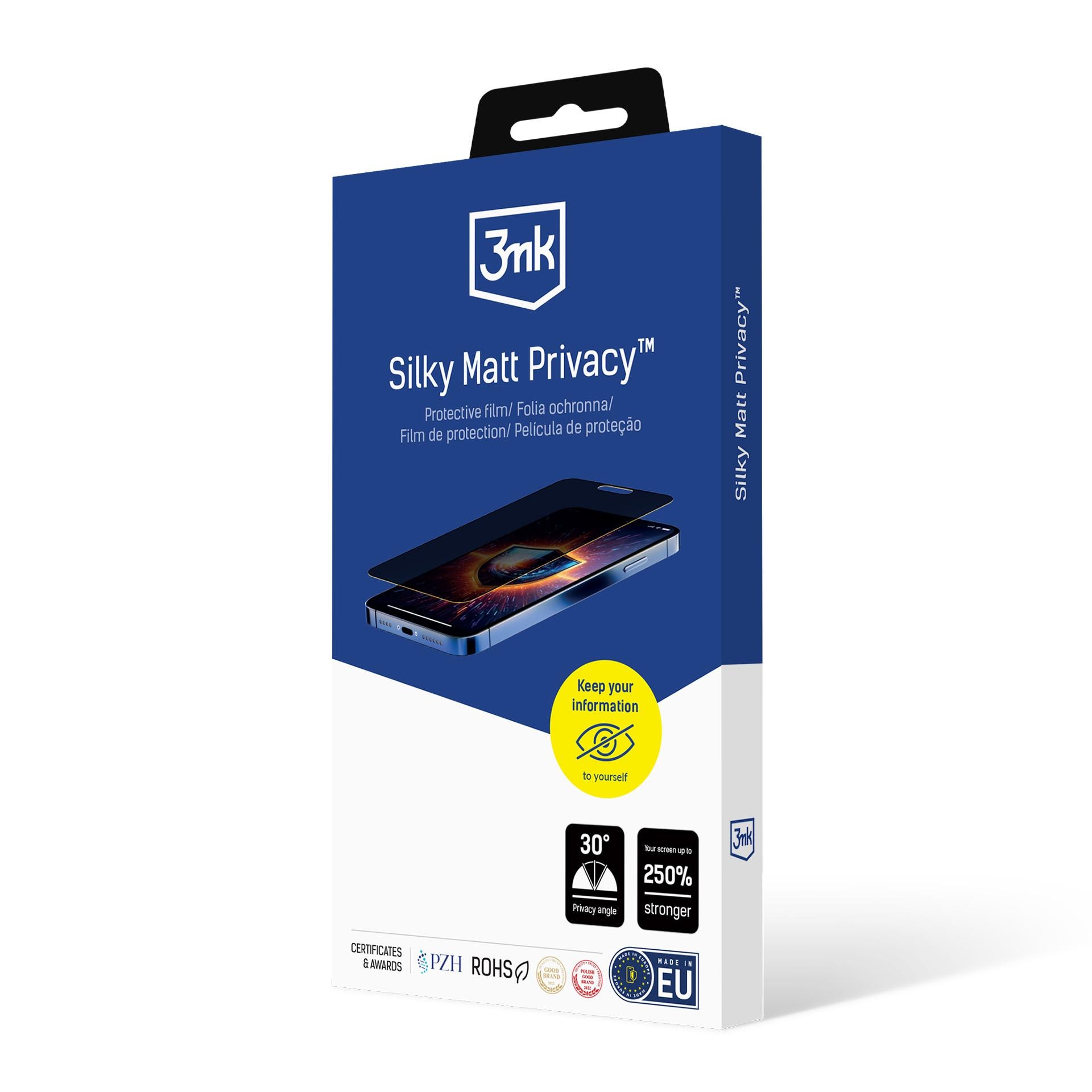 3mk Silky Matt Privacy™-skjermbeskyttelsesfilm til Samsung Galaxy M56