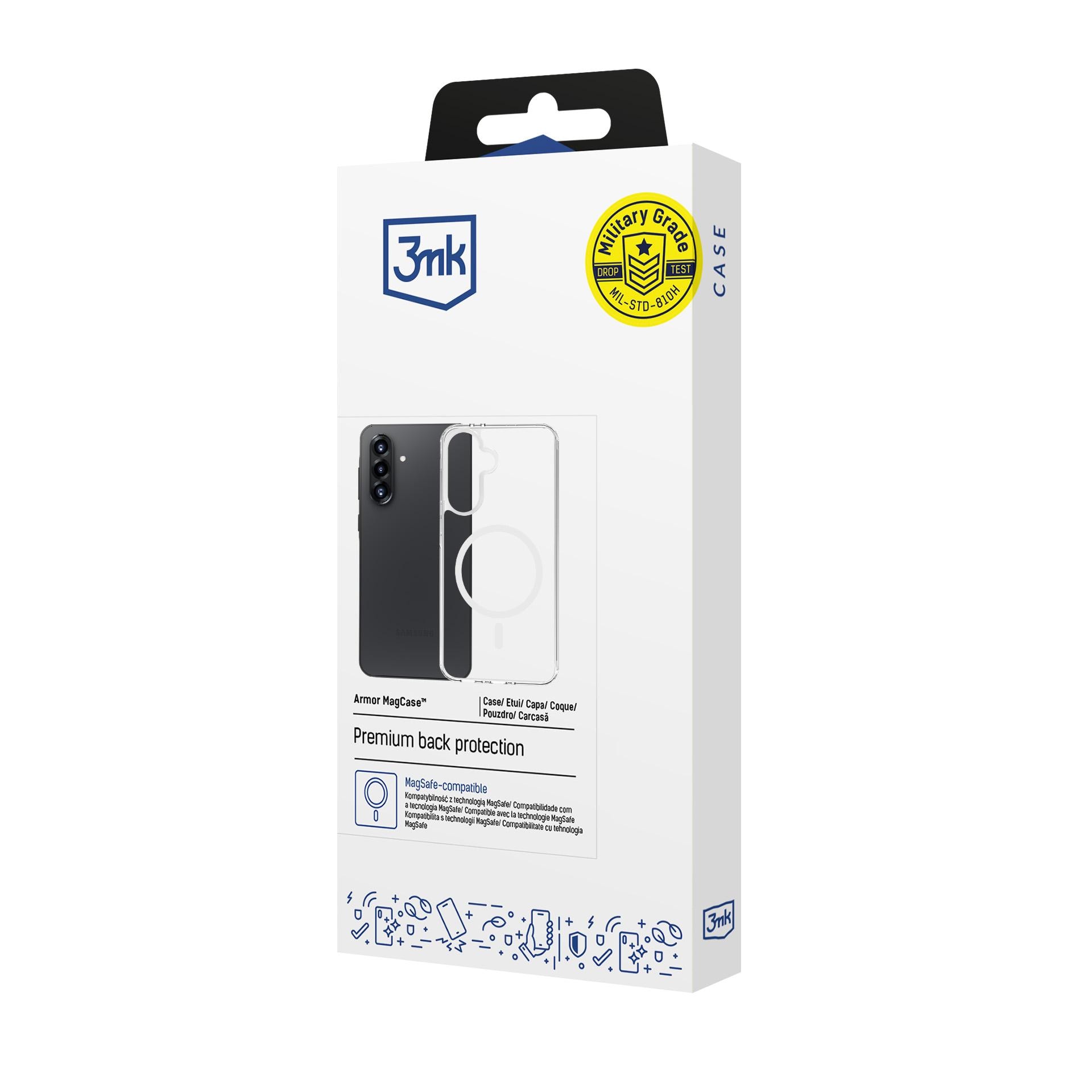 3mk Armor MagCase til Samsung Galaxy A27 5G – Gjennomsiktig