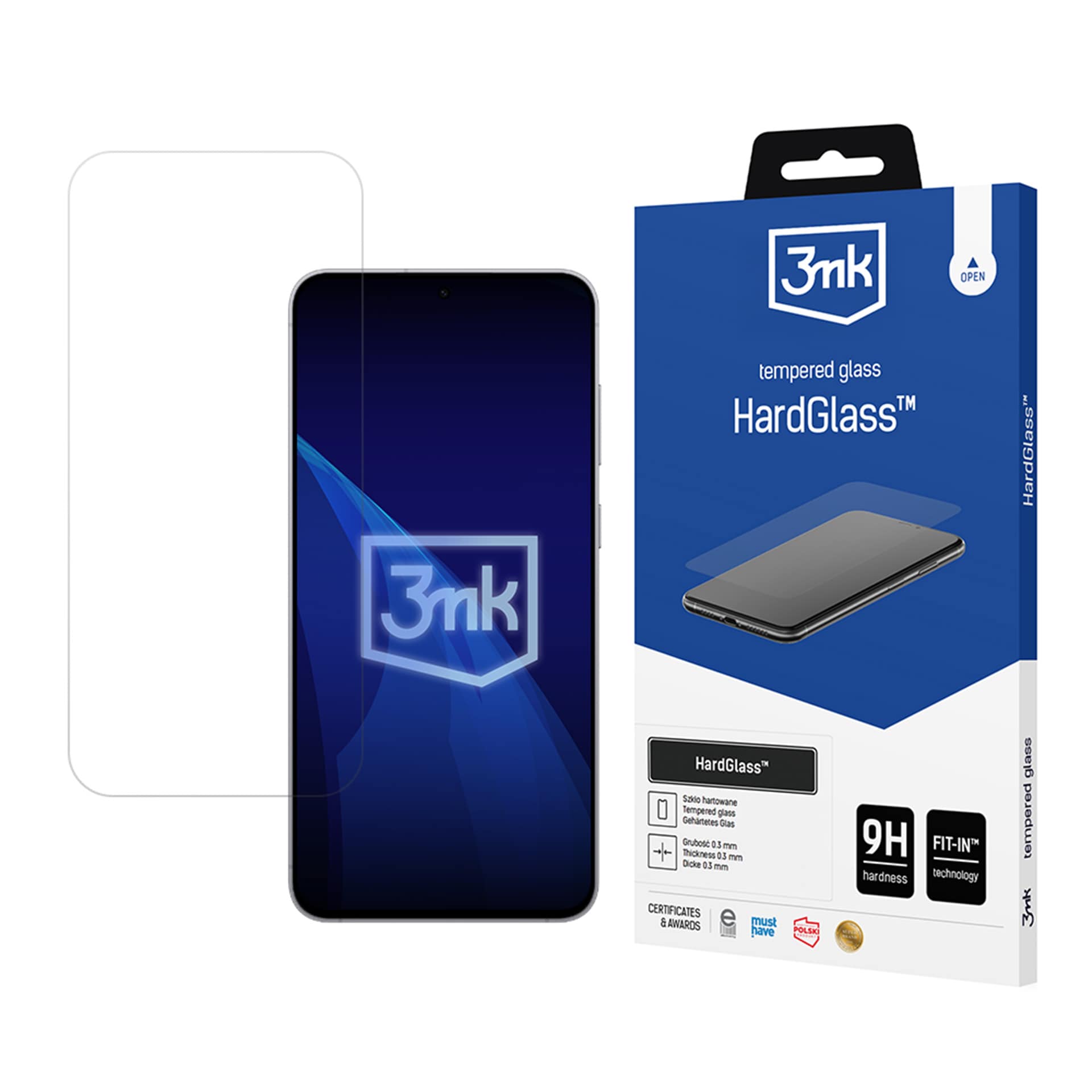 3mk HardGlass herdet glass til Samsung Galaxy S26 FE