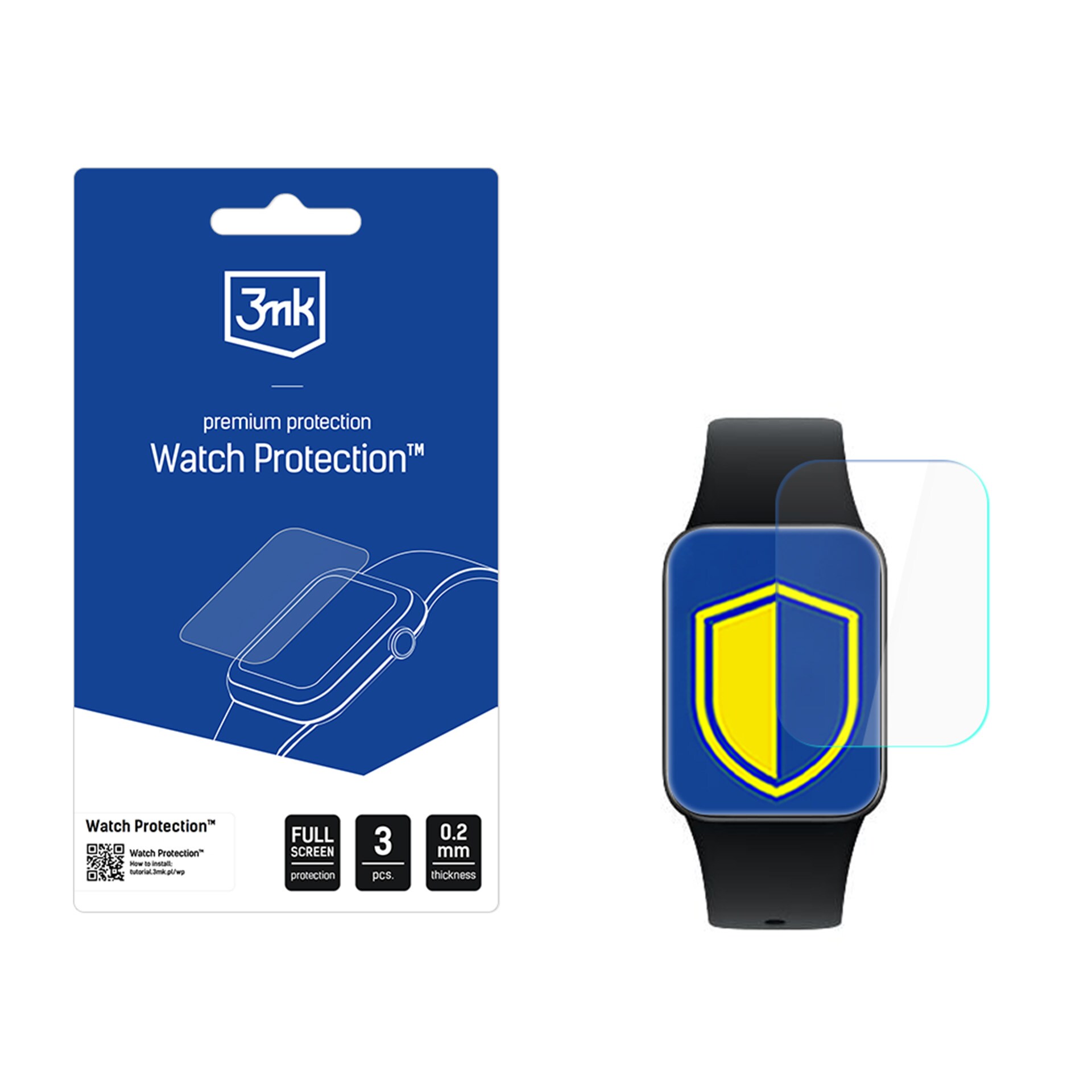 3mk Watch Protection ARC-skjermbeskytter til Xiaomi Smart Band 10 Pro