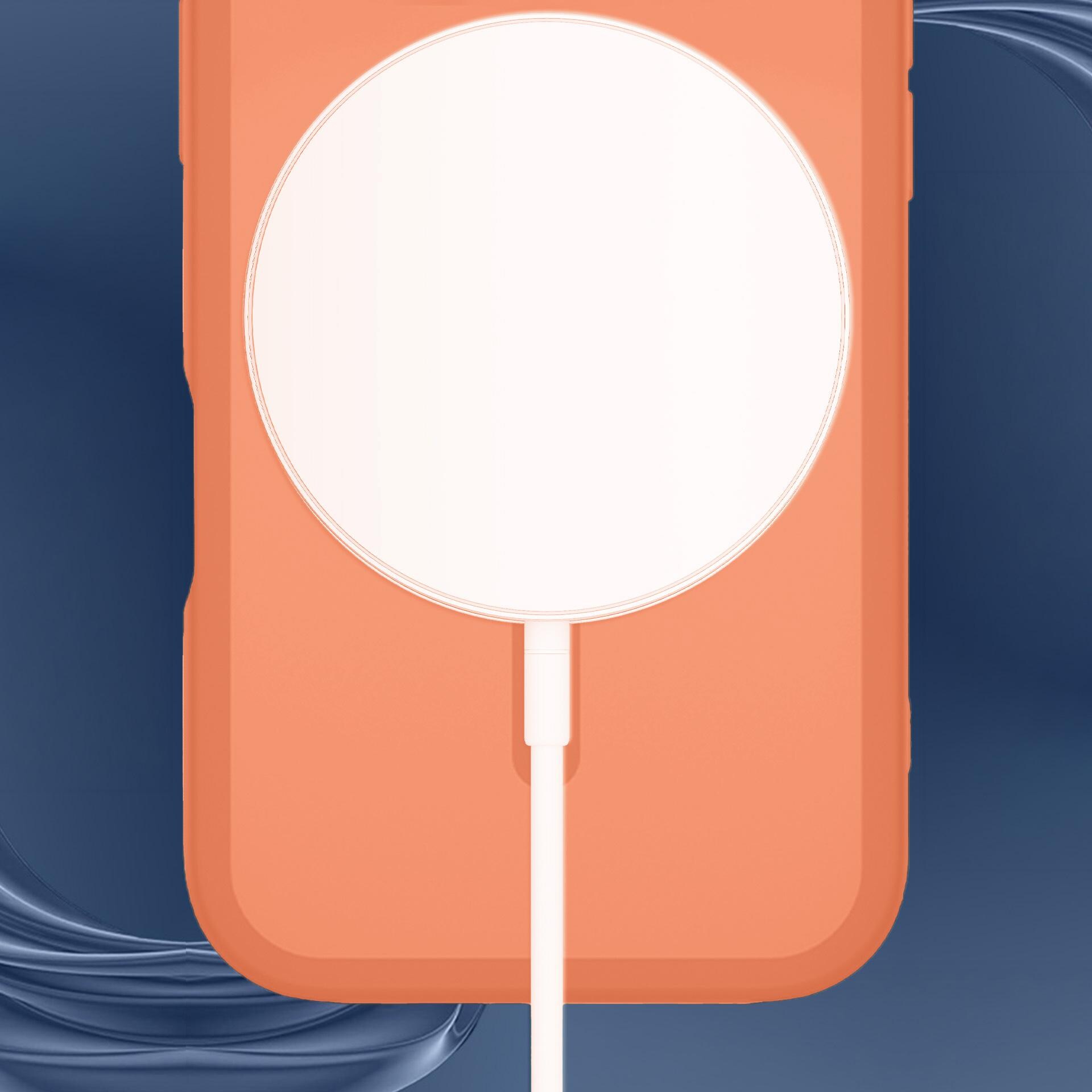 3mk Misty MagCase til iPhone 17 Pro Max / 18 Pro Max – Oransje