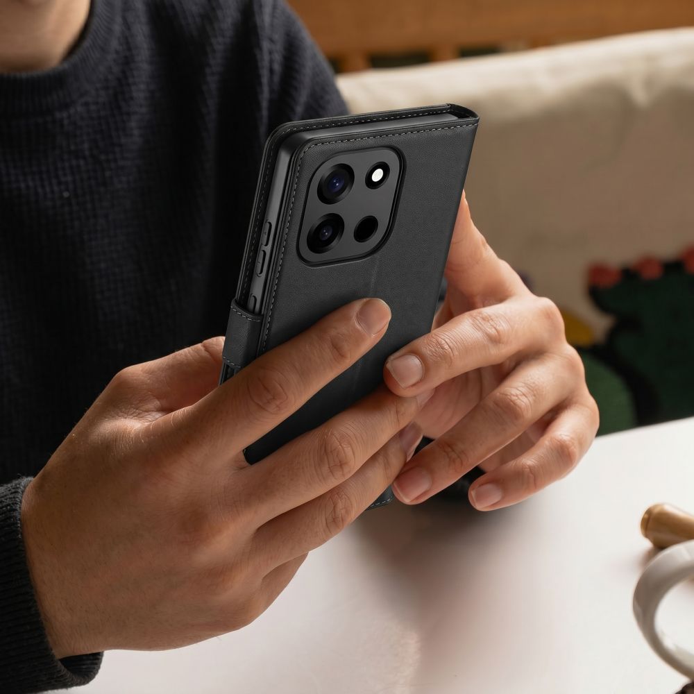 Tech-Protect lommeboketui til OnePlus Nord 6 – svart