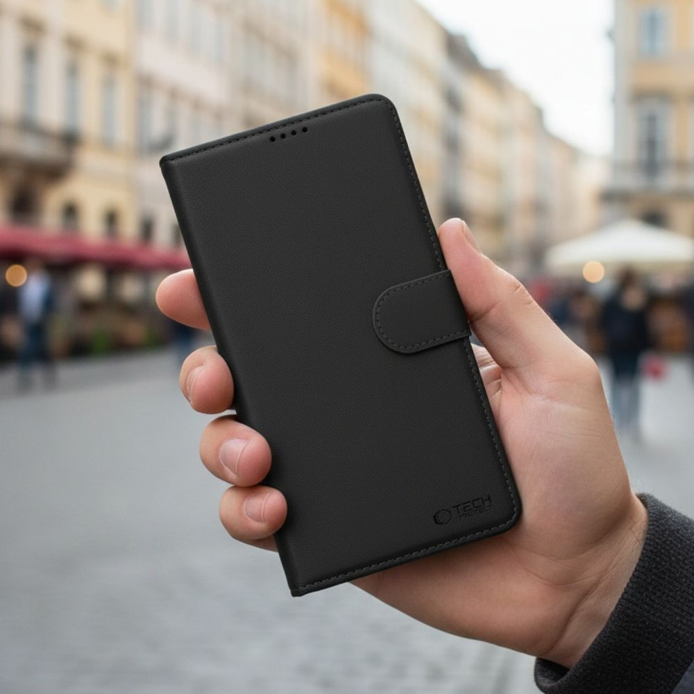 Tech-Protect lommeboketui til OnePlus Nord 6 – svart