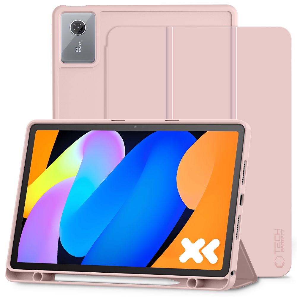 Tech-Protect SmartCase pennetui til Lenovo Idea Tab / K11 2. generasjon 11,0 TB-336 – rosa