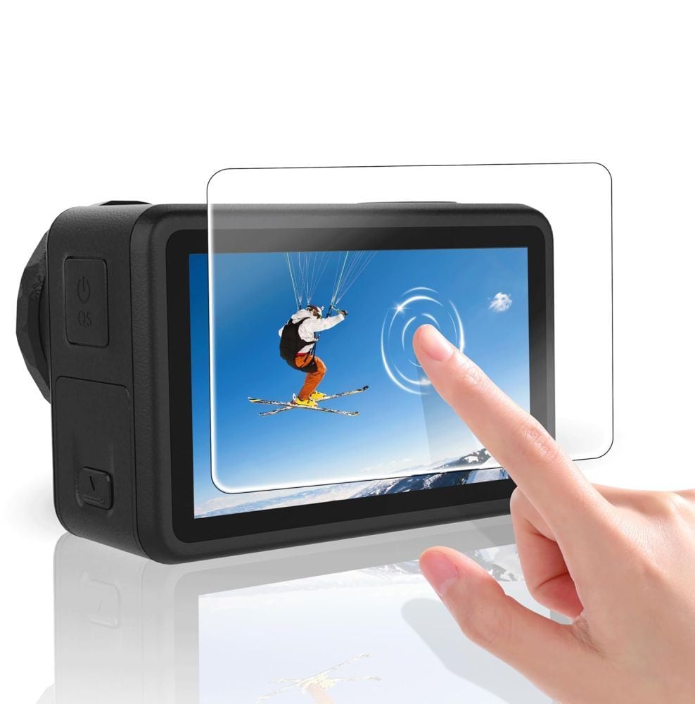 Tech-Protect Glass Fit+ 2-sett herdet glass til DJI Osmo Action 6