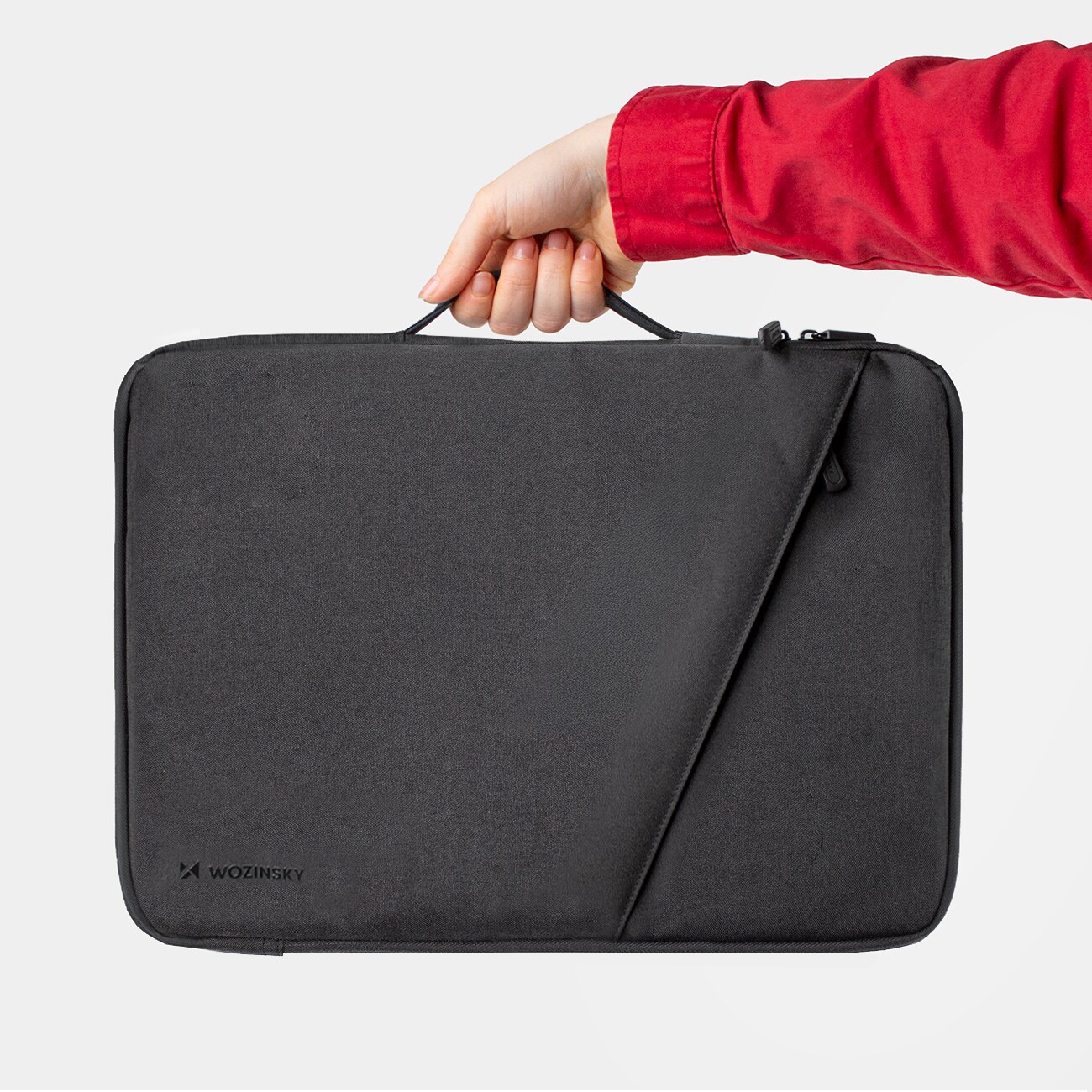 Wozinsky WTNP-15B 15,6" bærbarveske med uttrekkbart håndtak – svart