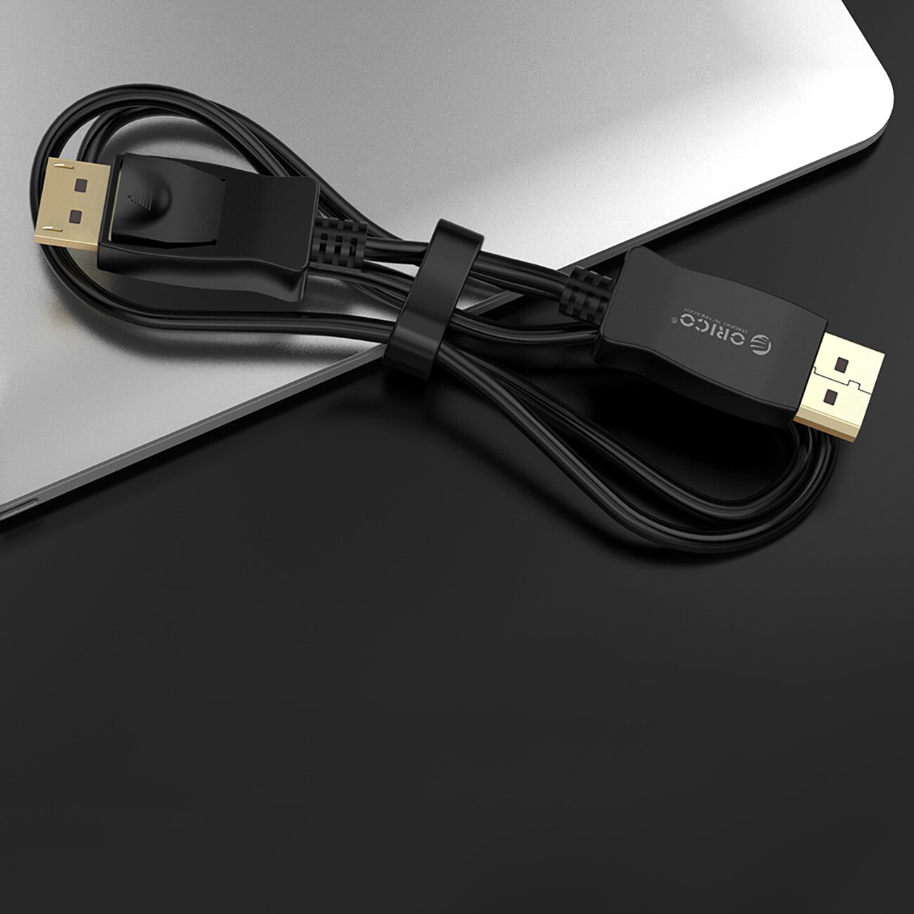 Orico XD-DTD DisplayPort til DVI 4K-kabel, 3 m – svart