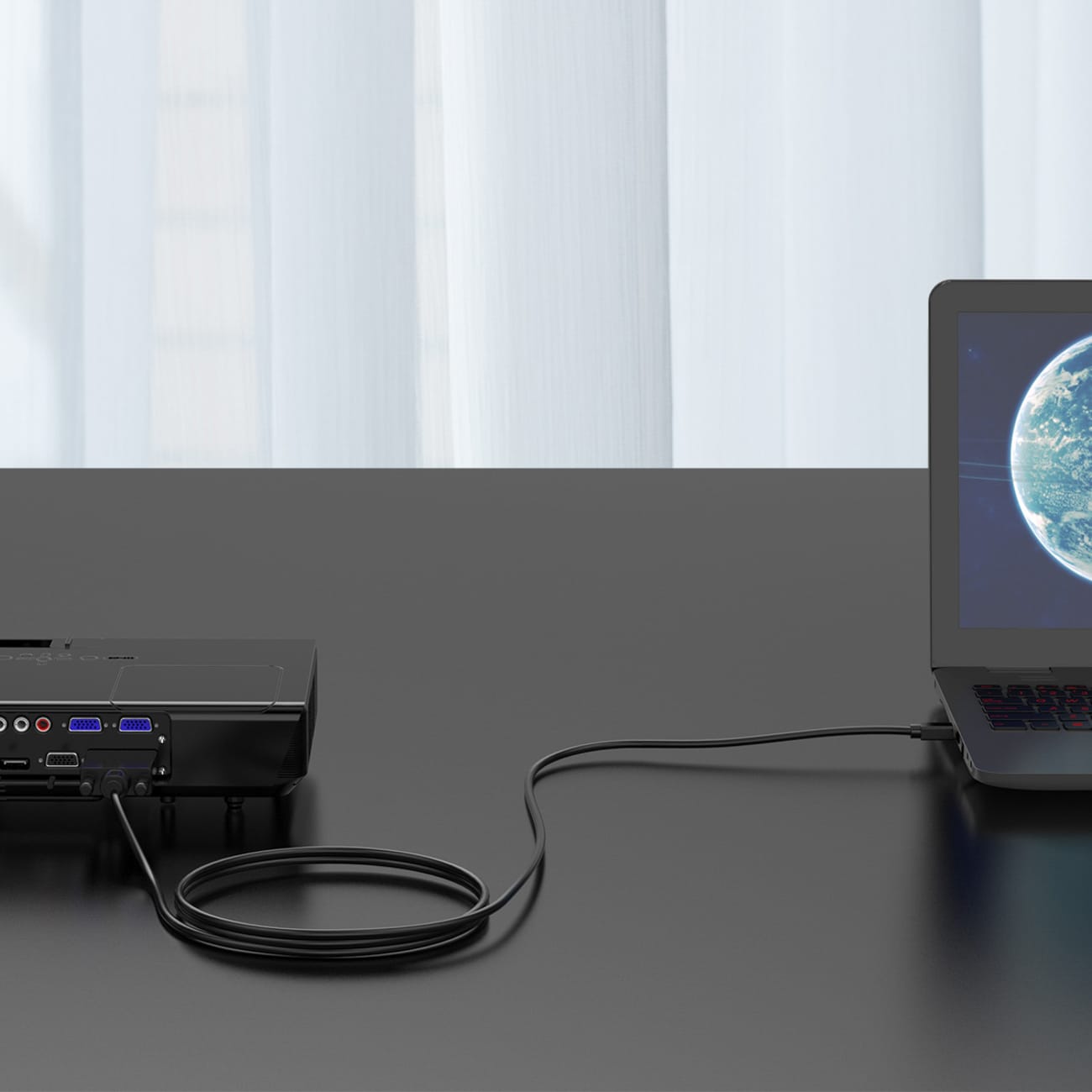 Orico XD-MDTD Mini DisplayPort til DVI Full HD 60 Hz-kabel, 2 m – svart