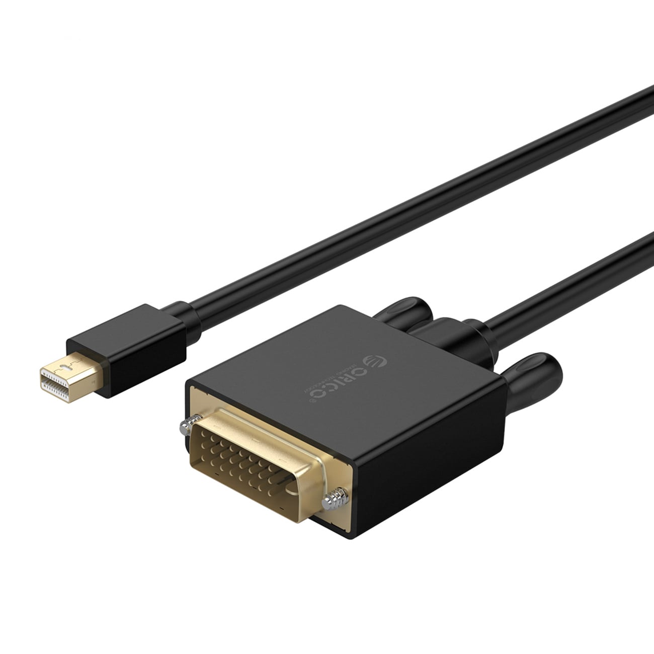 Orico XD-MDTD Mini DisplayPort til DVI Full HD 60 Hz-kabel, 3 m – svart