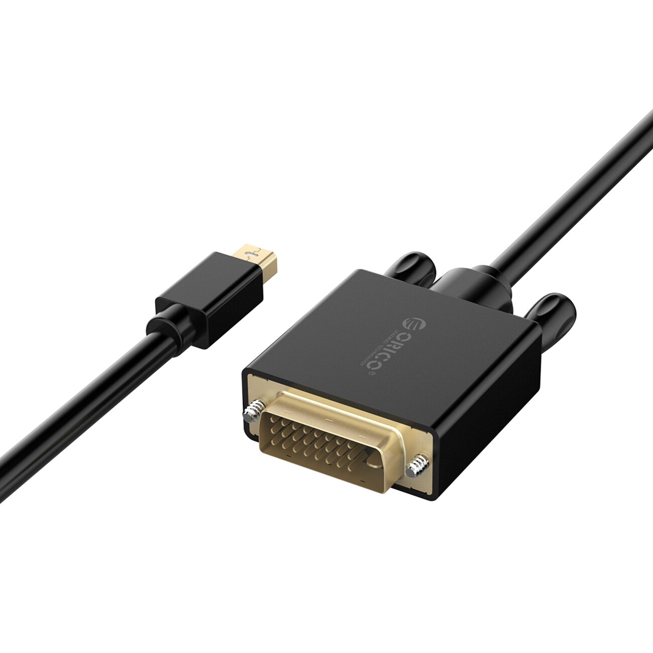 Orico XD-MDTD Mini DisplayPort til DVI Full HD 60 Hz-kabel, 3 m – svart