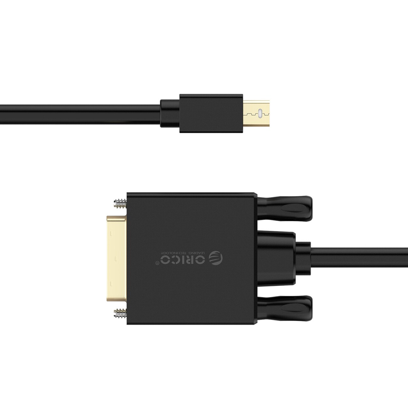 Orico XD-MDTD Mini DisplayPort til DVI Full HD 60 Hz-kabel, 3 m – svart