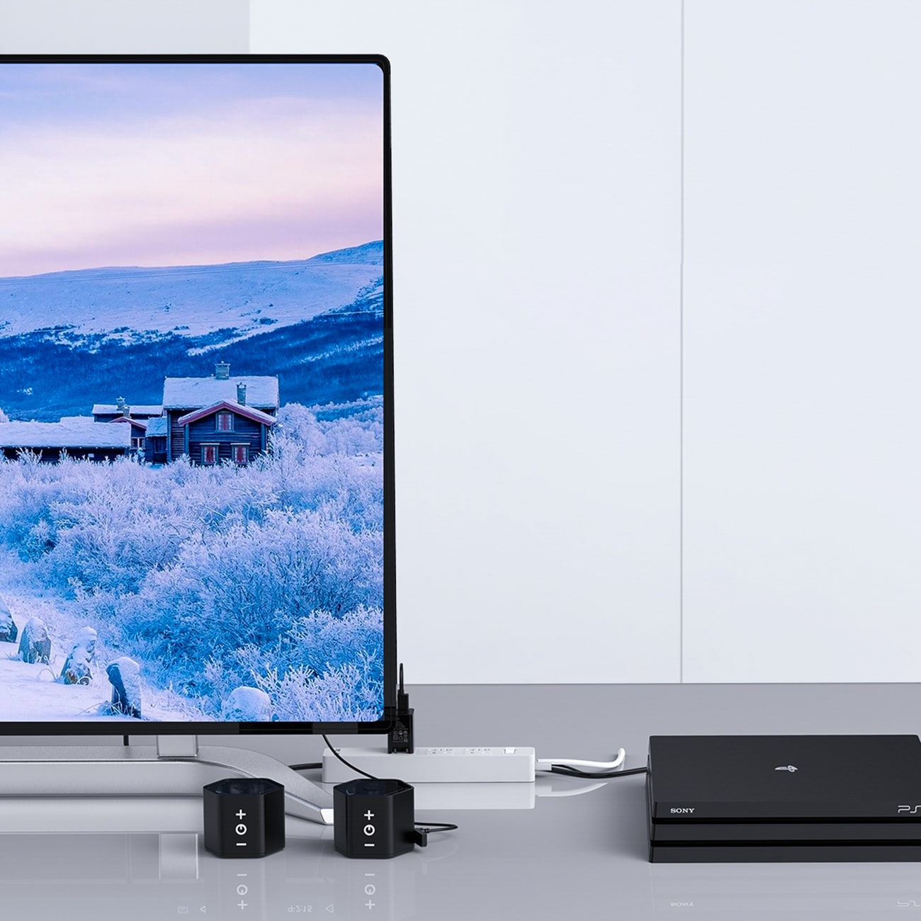Orico XD-VATH VGA- og 3,5 mm minijack-til-HDMI Full HD 60 Hz-kabel m/USB-strøm, 5 m – svart