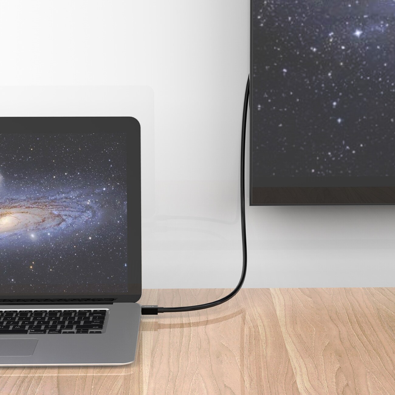 Orico XD-MDTH4 4K 30 Hz Mini DisplayPort til HDMI-kabel, 3 m – svart