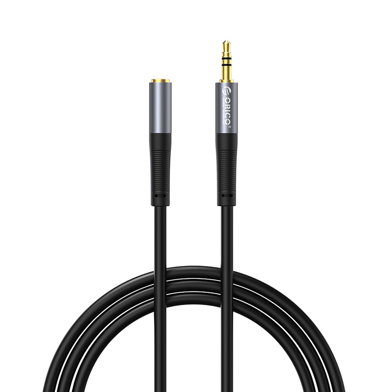 Orico AXF-30 Mini-jack 3,5 mm hann til hunn lydkabel 3 m – svart