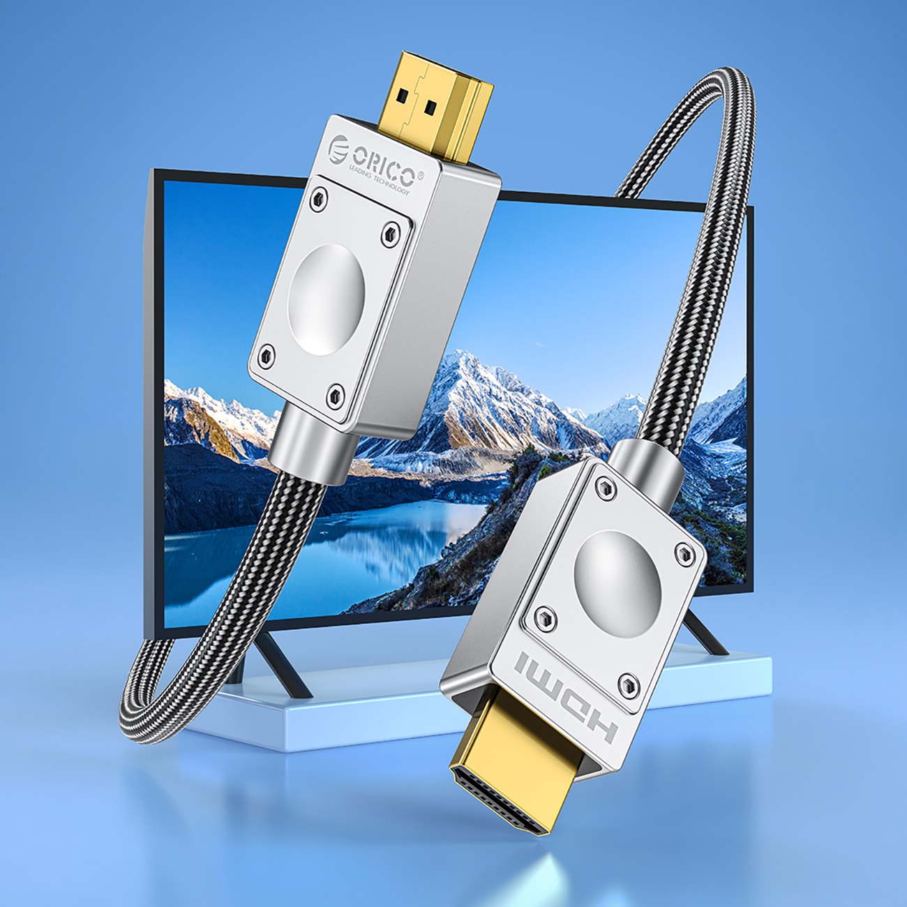 Orico H4BY HDMI 2.0-kabel 0,5 m – svart