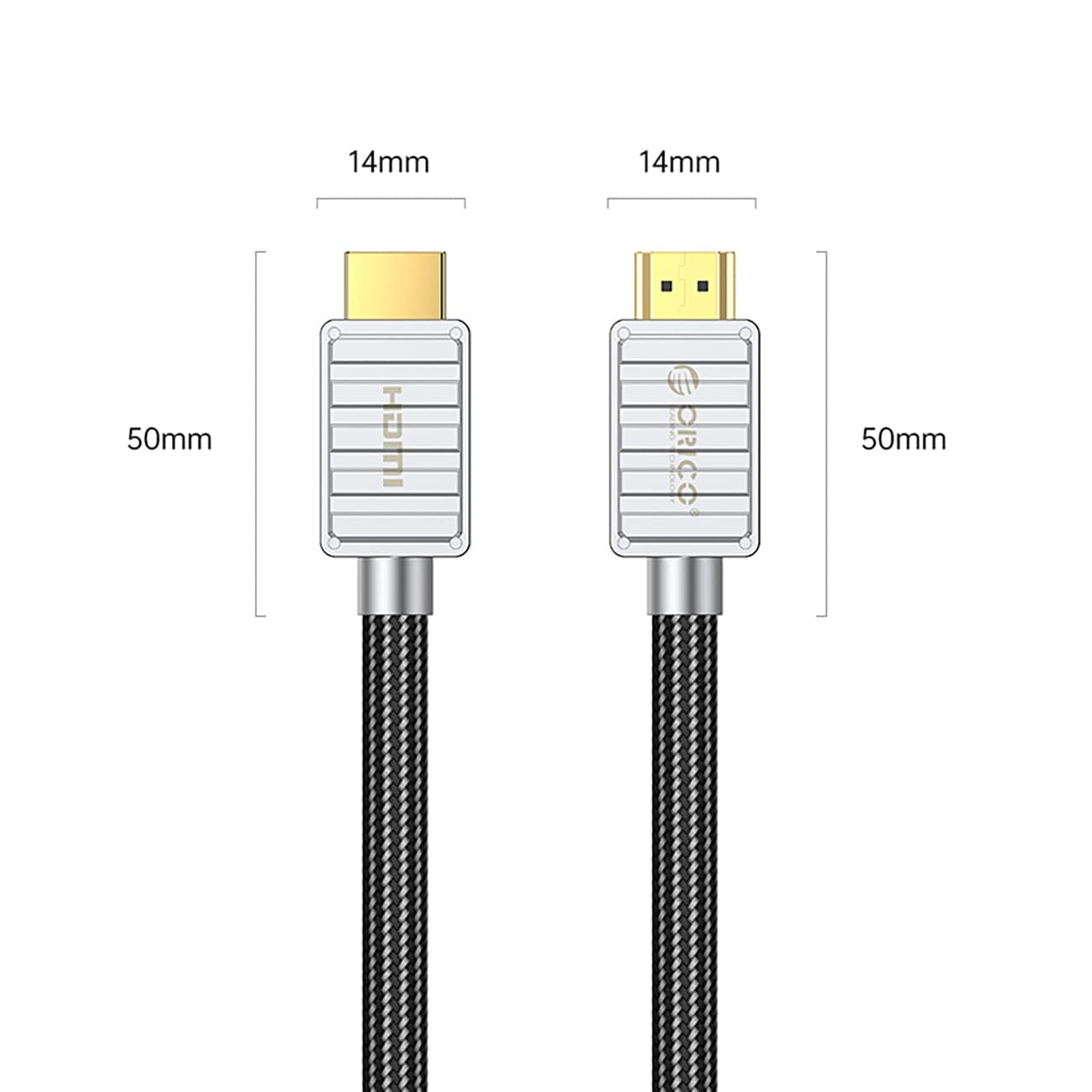 Orico H8CY HDMI 2.1 8K 60 Hz HDMI-kabel 3 m – svart