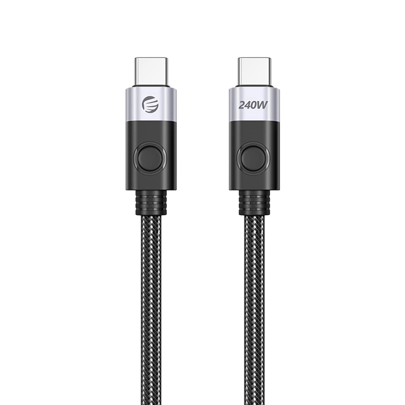 Orico CC240 USB-C til USB-C-kabel, 240 W, USB4, 40 Gb/s, 8K, 60 Hz, 1,5 m – svart