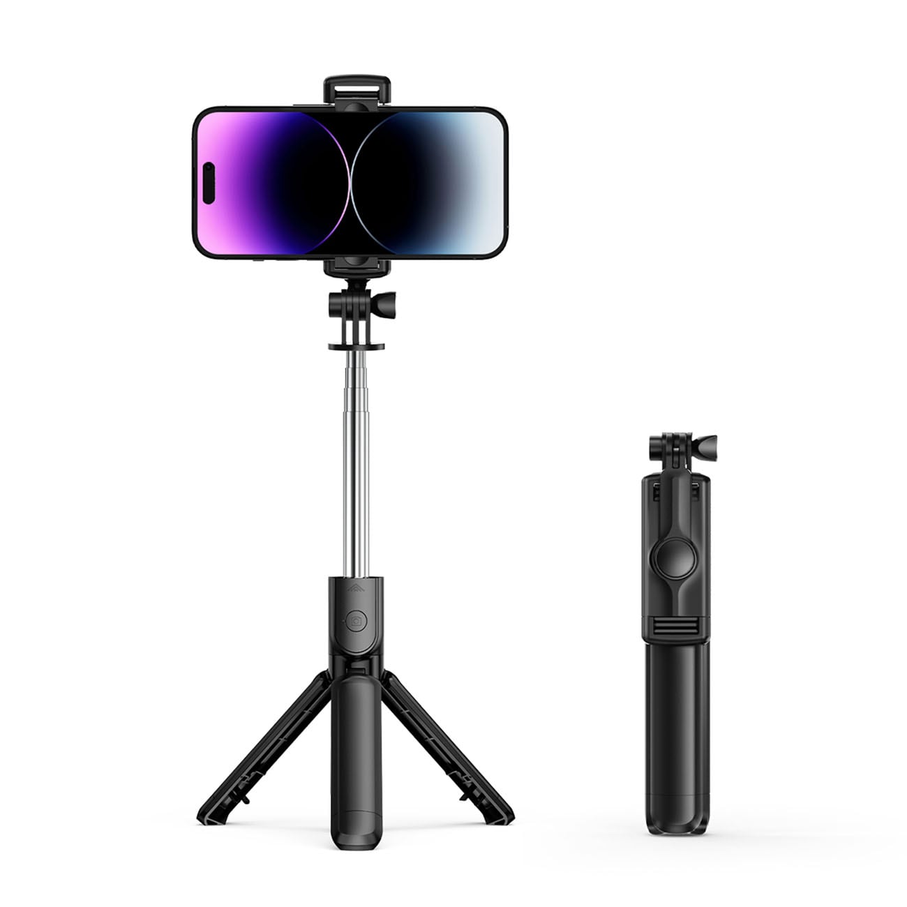 Selfiestang Orico SPV68 mini-stativ med Bluetooth og 360 graders rotasjon, 68 cm – svart
