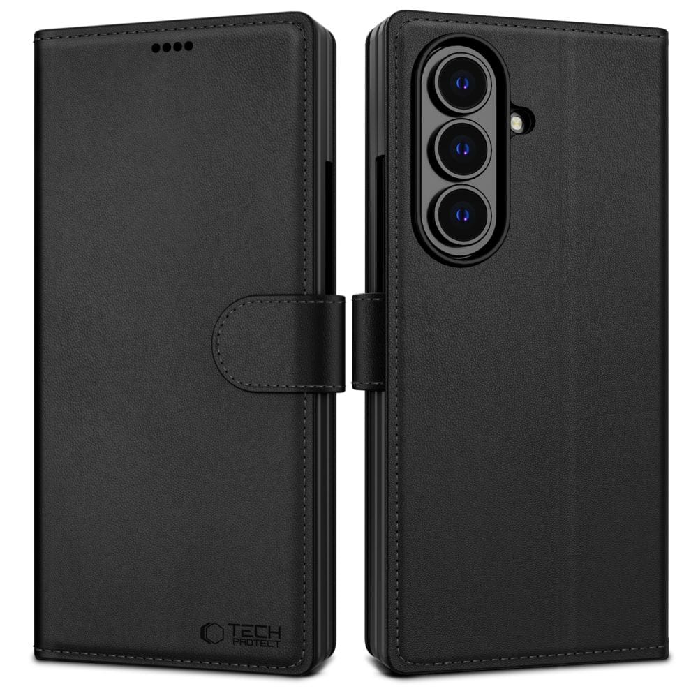 Tech-Protect lommeboketui til Samsung Galaxy Z Fold 8 Ultra – svart