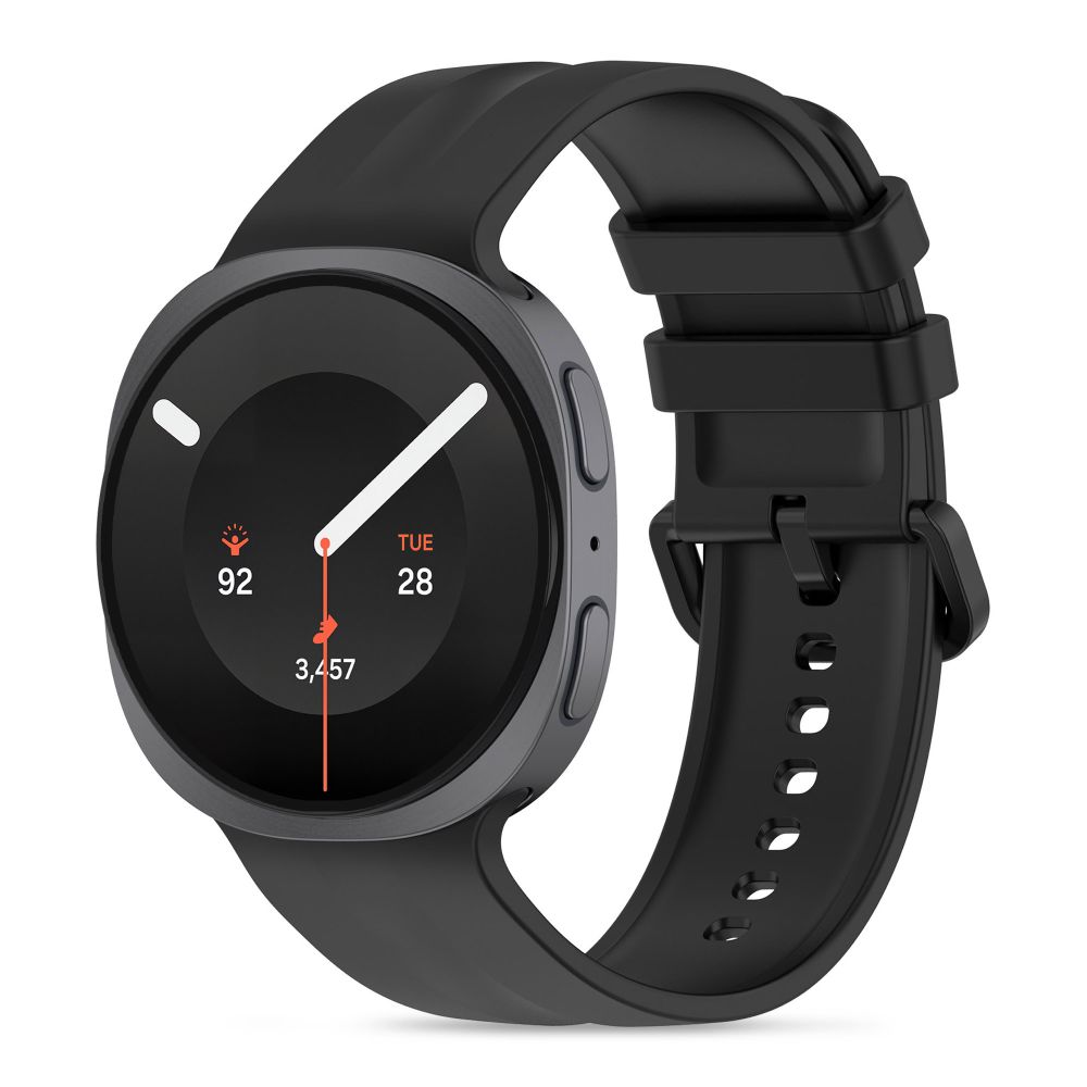 Tech-Protect Silicone Evo-rem til Samsung Galaxy Watch 40/44/46 mm – svart