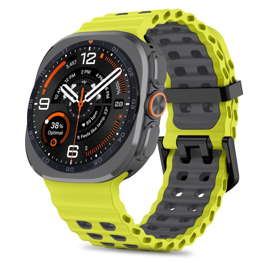 Tech-Protect Iconband Pro til Samsung Galaxy Watch Ultra 47 mm – limegrå