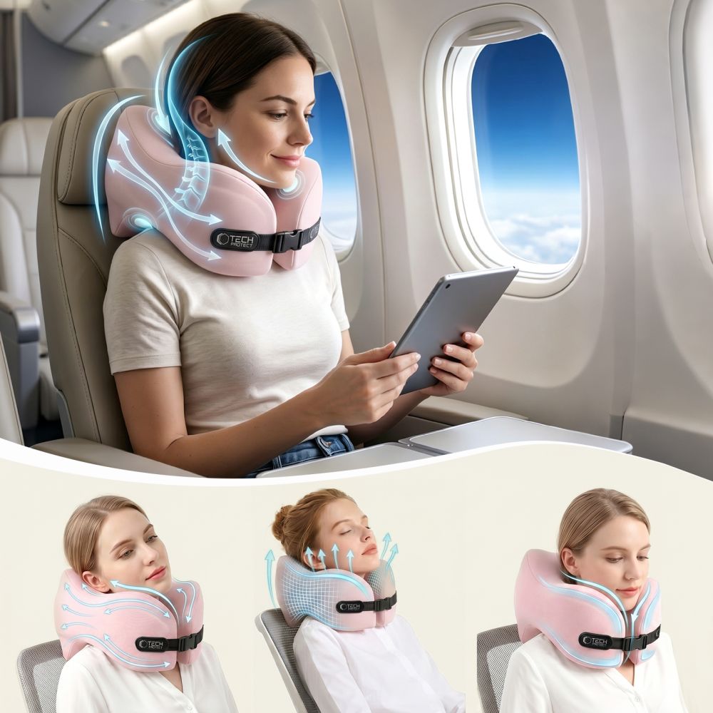 Tech-Protect ComfortRest reisepute – rosa
