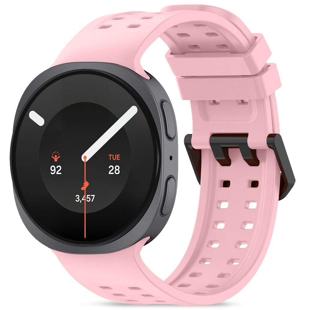 Tech-Protect silikonarmbånd til Samsung Galaxy Watch 40/44/46 mm – rosa