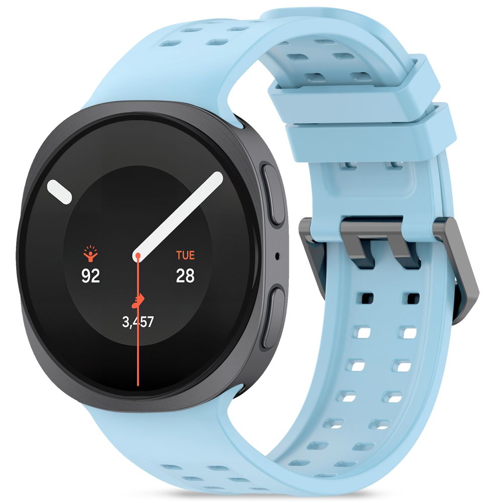 Tech-Protect silikonarmbånd til Samsung Galaxy Watch 40/44/46 mm – blå