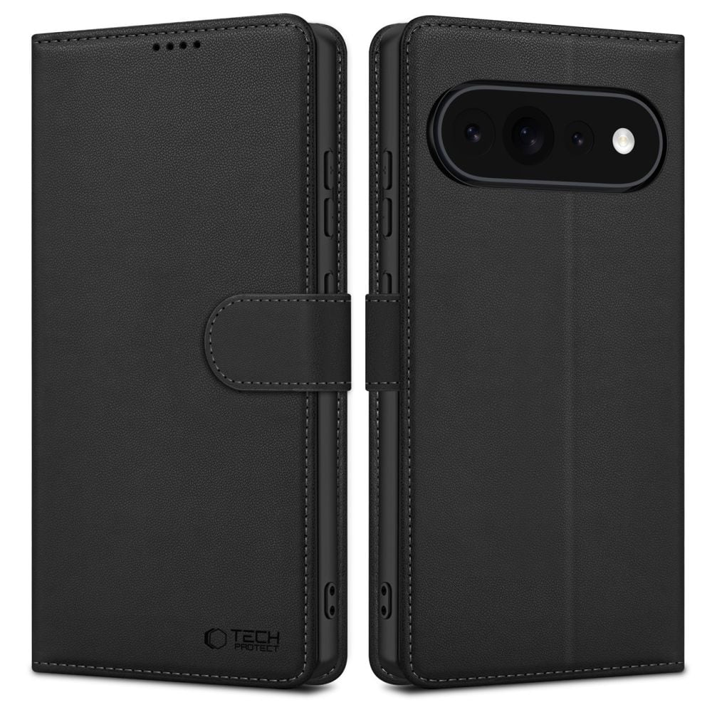 Tech-Protect lommeboketui til Google Pixel 11 / 11 Pro – matt svart