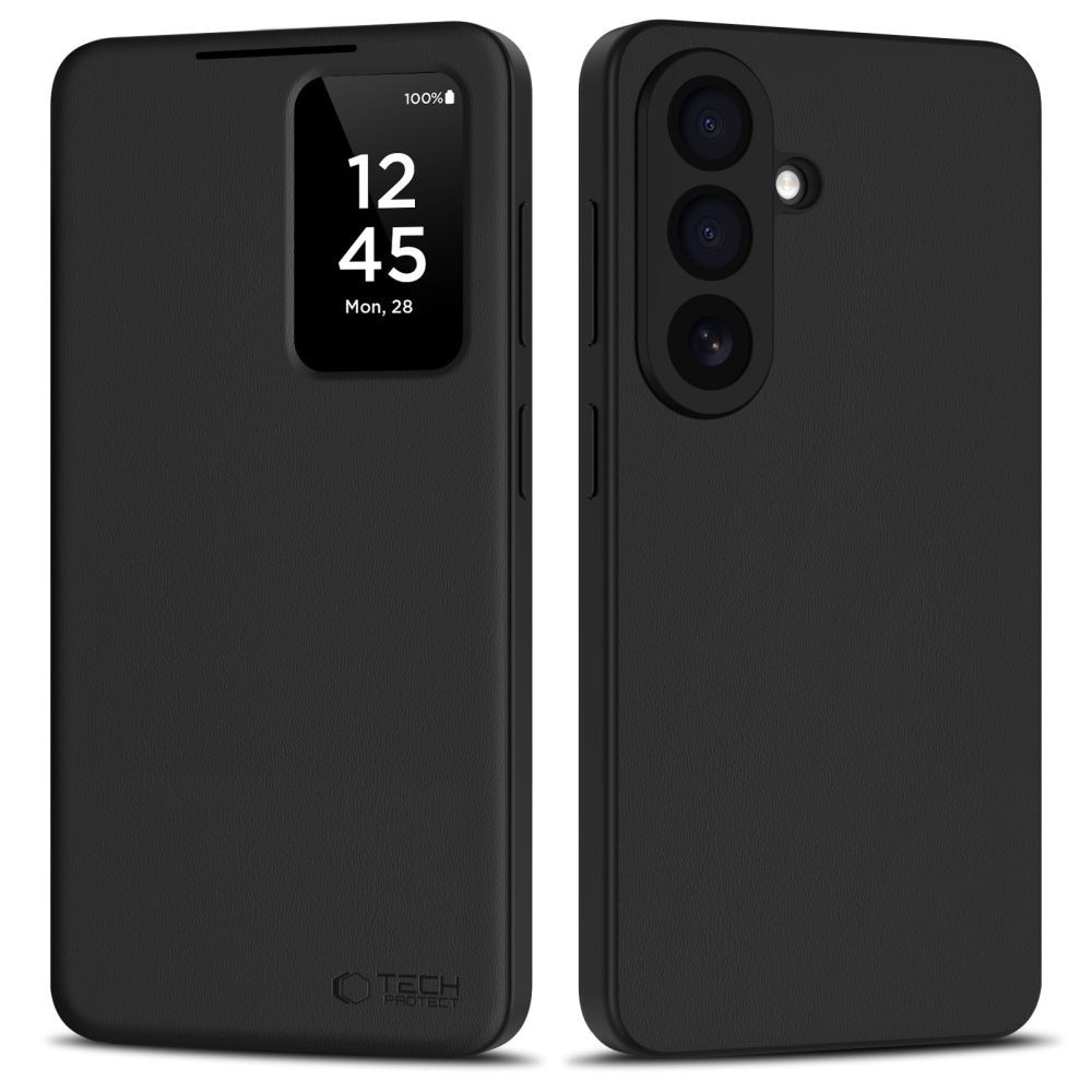 Tech-Protect Smart Wallet-etui til Samsung Galaxy A27 5G – matt svart