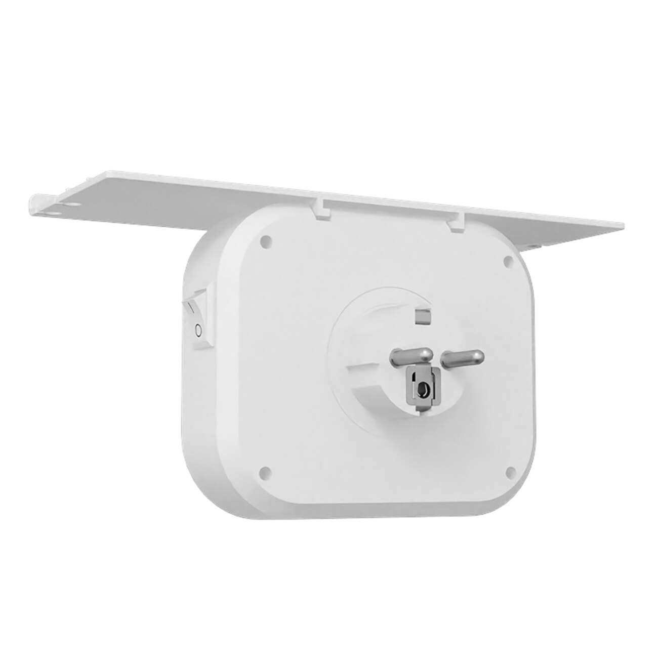 Wozinsky WRS-2B 4x vekselstrøm, 2x USB-A, 2x USB-C, 4000 W nettverksfordeler med lampe – hvit