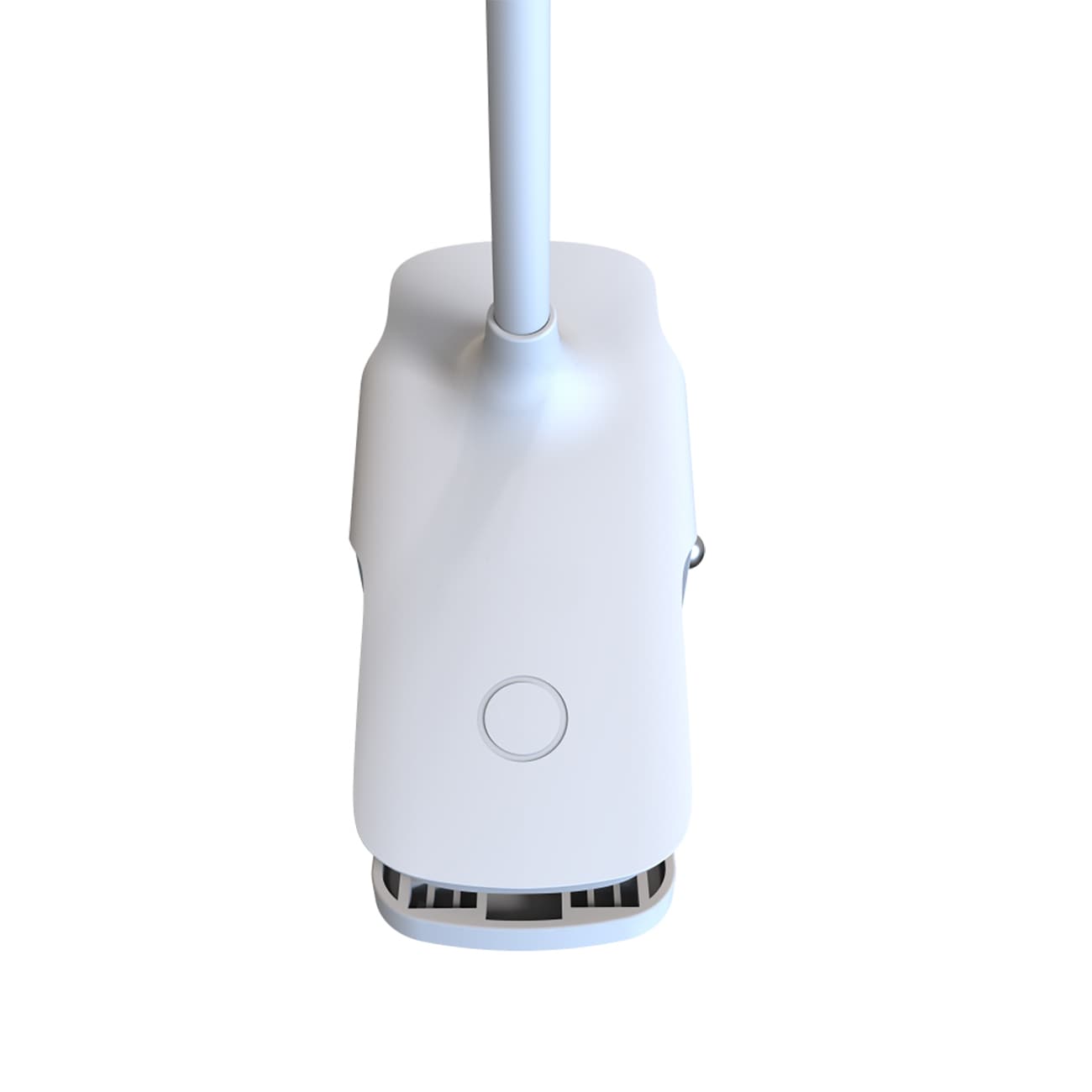 Wozinsky VT-02 Mini LED-leselampe med klemme og USB-C-kabel, 80 cm – hvit