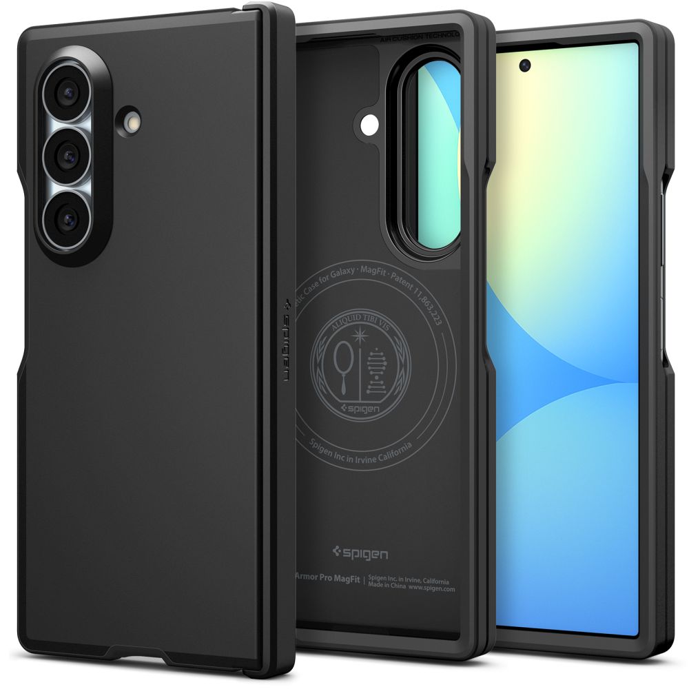 Spigen Tough Armor Pro MagFit MagSafe-etui til Samsung Galaxy Z Fold 8 Ultra – svart