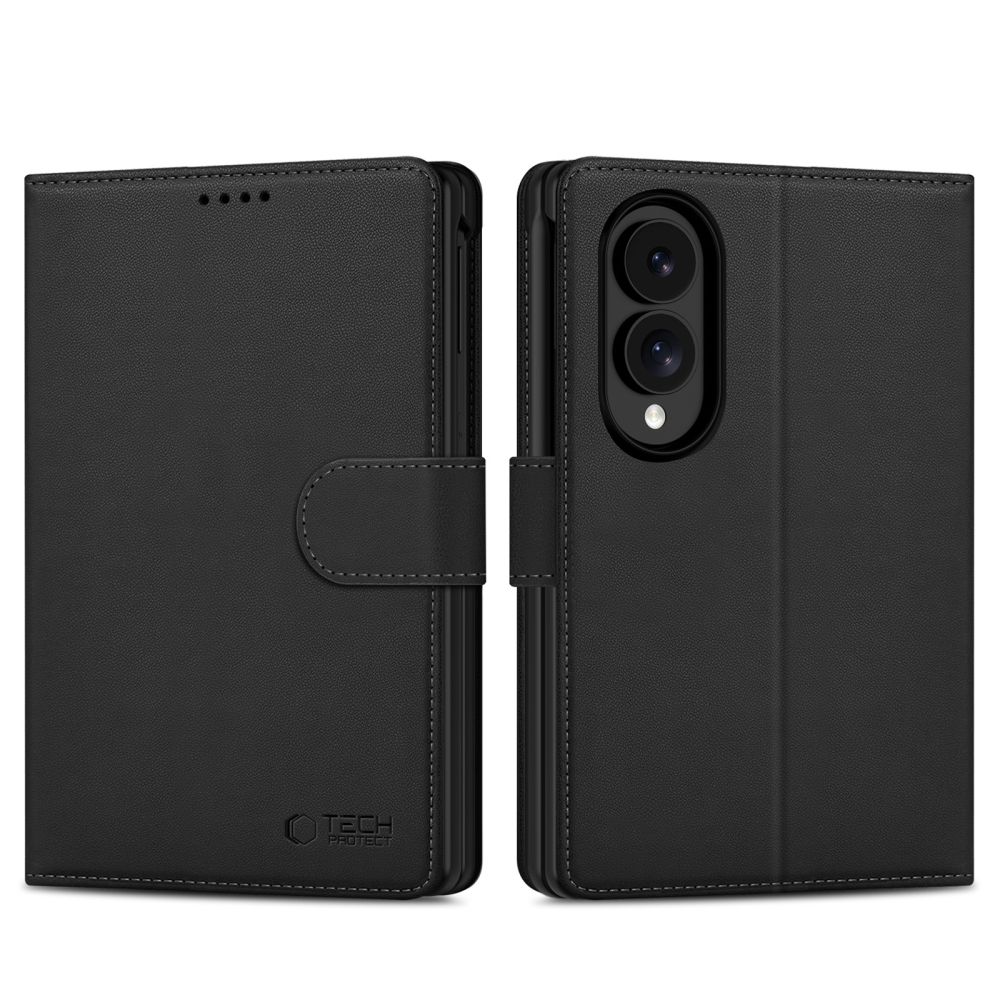 Tech-Protect lommeboketui til Samsung Galaxy Z Fold 8 – svart